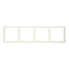 Изображение Рамка пластиковая VOLTUM S70 на 4 поста (хлопок)